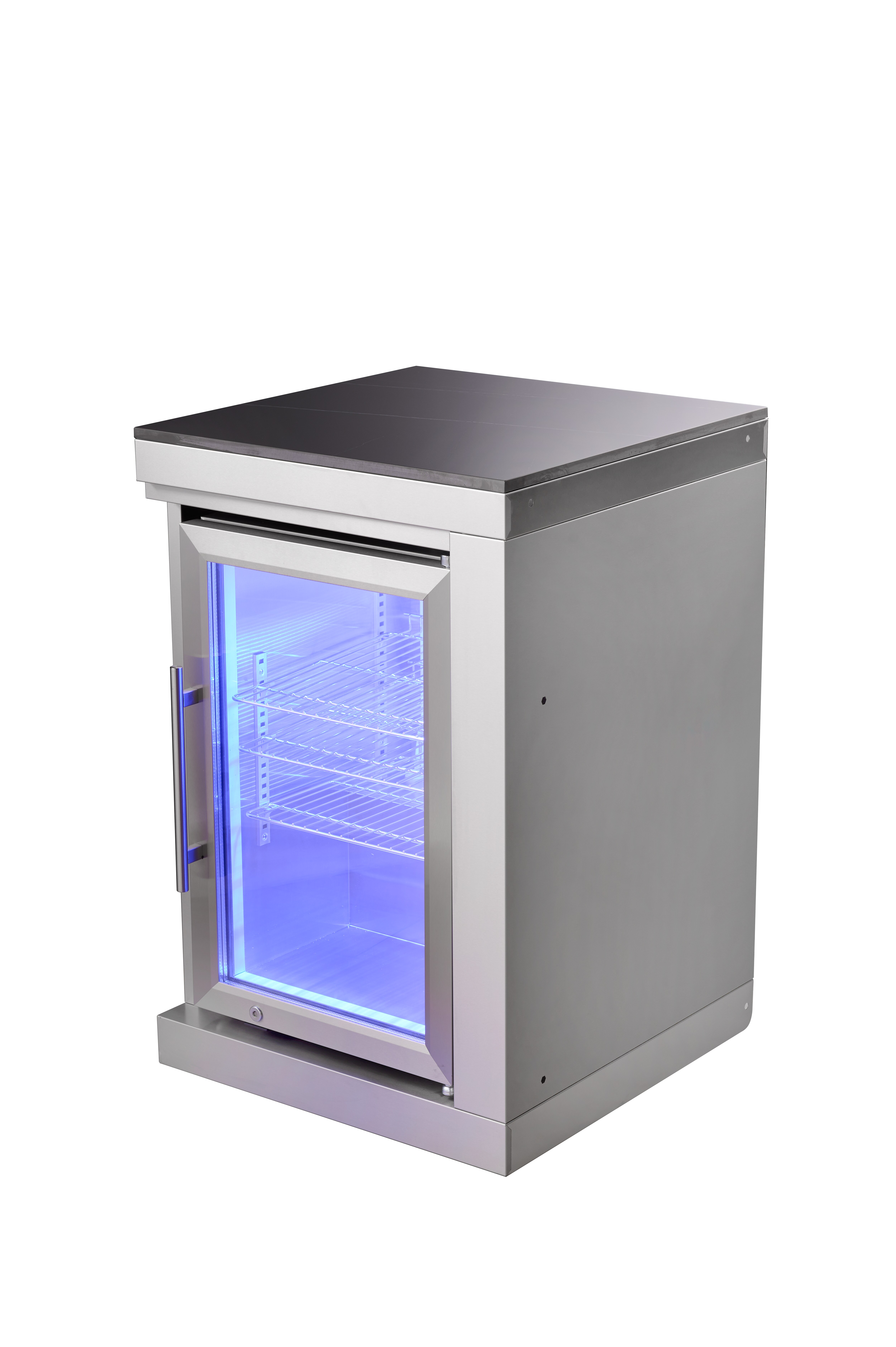 Refrigerator,304 Stainless Steel Material,six-speed Adjustment ,Automatic Rebound Door, Easy To Use,suitable For Outdoor_maomaolike.com